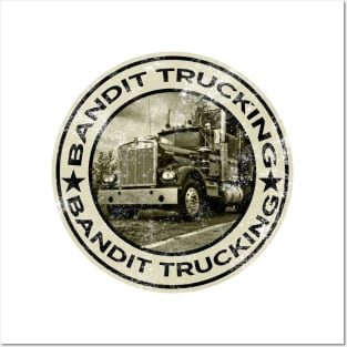 Bandit Trucking 1977 Posters and Art